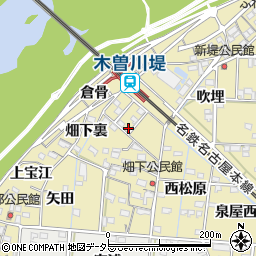 愛知県一宮市北方町北方畑下郷75-2周辺の地図