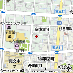 Bistro&Cafe 徒然周辺の地図