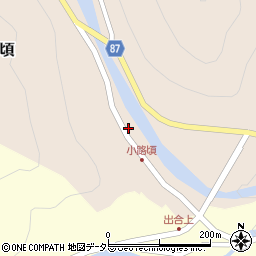 兵庫県養父市小路頃99周辺の地図