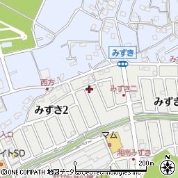 神奈川県茅ヶ崎市みずき2丁目12-9周辺の地図