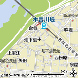 愛知県一宮市北方町北方畑下郷49周辺の地図
