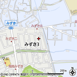 神奈川県茅ヶ崎市みずき3丁目10-16周辺の地図