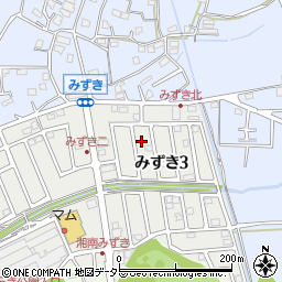 神奈川県茅ヶ崎市みずき3丁目12-7周辺の地図