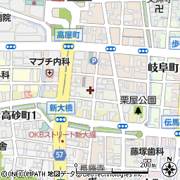 長谷川理容院周辺の地図