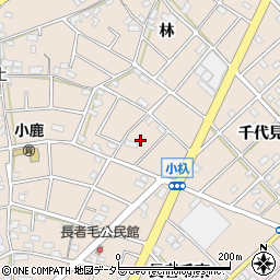 愛知県江南市小杁町林399周辺の地図