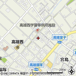 愛知県丹羽郡扶桑町高雄堂子230周辺の地図
