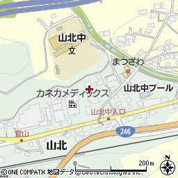 神奈川県足柄上郡山北町山北225-9周辺の地図