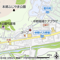神奈川県横浜市栄区上郷町83周辺の地図
