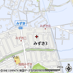 神奈川県茅ヶ崎市みずき3丁目12-14周辺の地図