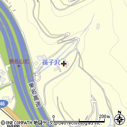 神奈川県足柄上郡山北町向原4042周辺の地図
