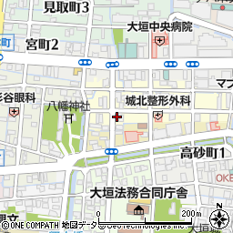 株式会社若原時計舗周辺の地図