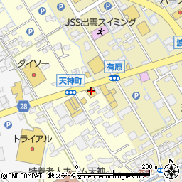 リメーク・ライフ出雲店周辺の地図