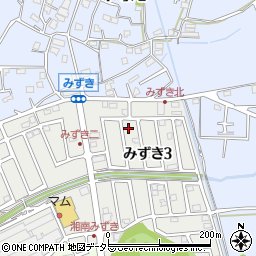 神奈川県茅ヶ崎市みずき3丁目12-8周辺の地図