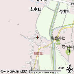 愛知県犬山市今井観音堂104周辺の地図