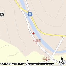 兵庫県養父市小路頃100周辺の地図