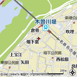愛知県一宮市北方町北方畑下郷48-1周辺の地図