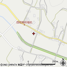 京都府綾部市西坂町番留周辺の地図