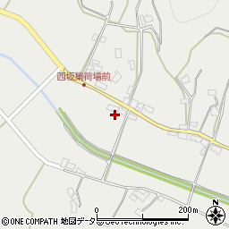 京都府綾部市西坂町（番留）周辺の地図