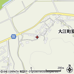 京都府福知山市大江町夏間251周辺の地図