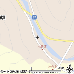 兵庫県養父市小路頃102周辺の地図