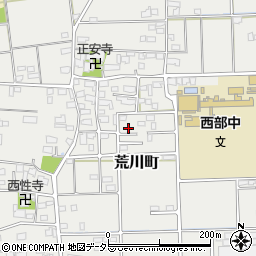 岐阜県大垣市荒川町310-10周辺の地図