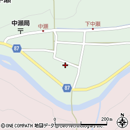 兵庫県養父市中瀬1060周辺の地図