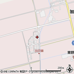 滋賀県長浜市加田町1194周辺の地図
