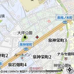 ソフトバンク土岐周辺の地図