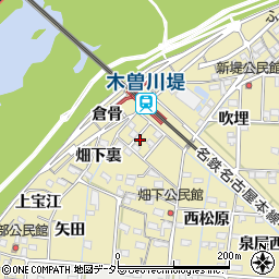 愛知県一宮市北方町北方畑下郷76-5周辺の地図