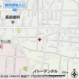 神奈川県平塚市横内4166周辺の地図