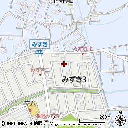 神奈川県茅ヶ崎市みずき3丁目12-10周辺の地図