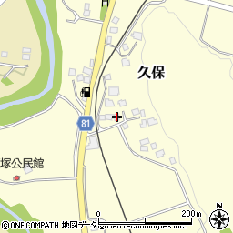 千葉県市原市久保271周辺の地図