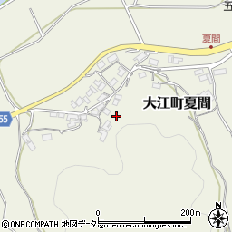 京都府福知山市大江町夏間285周辺の地図