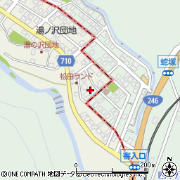 神奈川県足柄上郡松田町寄117-38周辺の地図