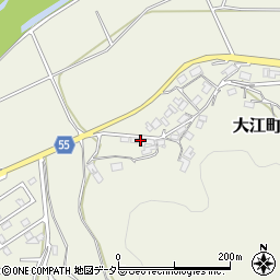 京都府福知山市大江町夏間259周辺の地図