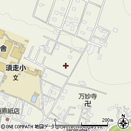 静岡県駿東郡小山町須走周辺の地図