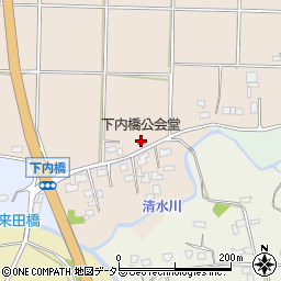 下内橋公会堂周辺の地図