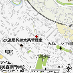 神奈川県秦野市尾尻421周辺の地図