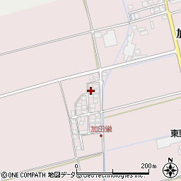 滋賀県長浜市加田町1194-4周辺の地図