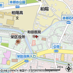 和田神経科周辺の地図