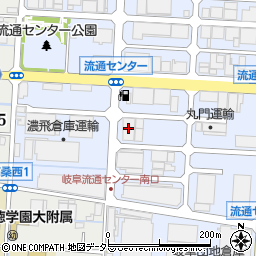 岐阜陸運株式会社周辺の地図