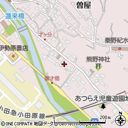 神奈川県秦野市曽屋5819-11周辺の地図