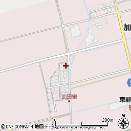 滋賀県長浜市加田町1194-9周辺の地図