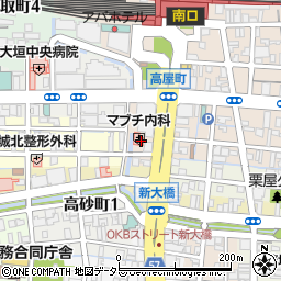 馬渕消化器内科クリニック周辺の地図