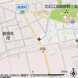 滋賀県長浜市下坂中町202-1周辺の地図