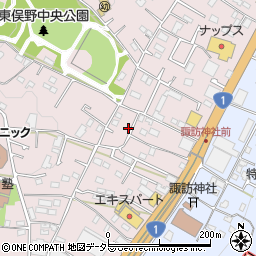 神奈川県横浜市戸塚区東俣野町969-7周辺の地図