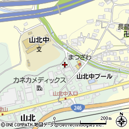 神奈川県足柄上郡山北町山北288周辺の地図