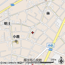 愛知県江南市小杁町林371周辺の地図
