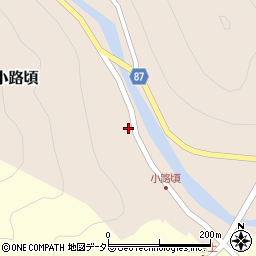 兵庫県養父市小路頃118周辺の地図