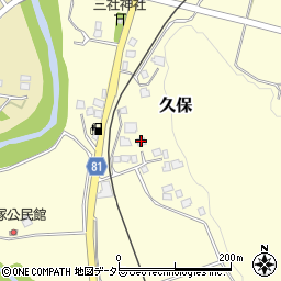 千葉県市原市久保277周辺の地図
